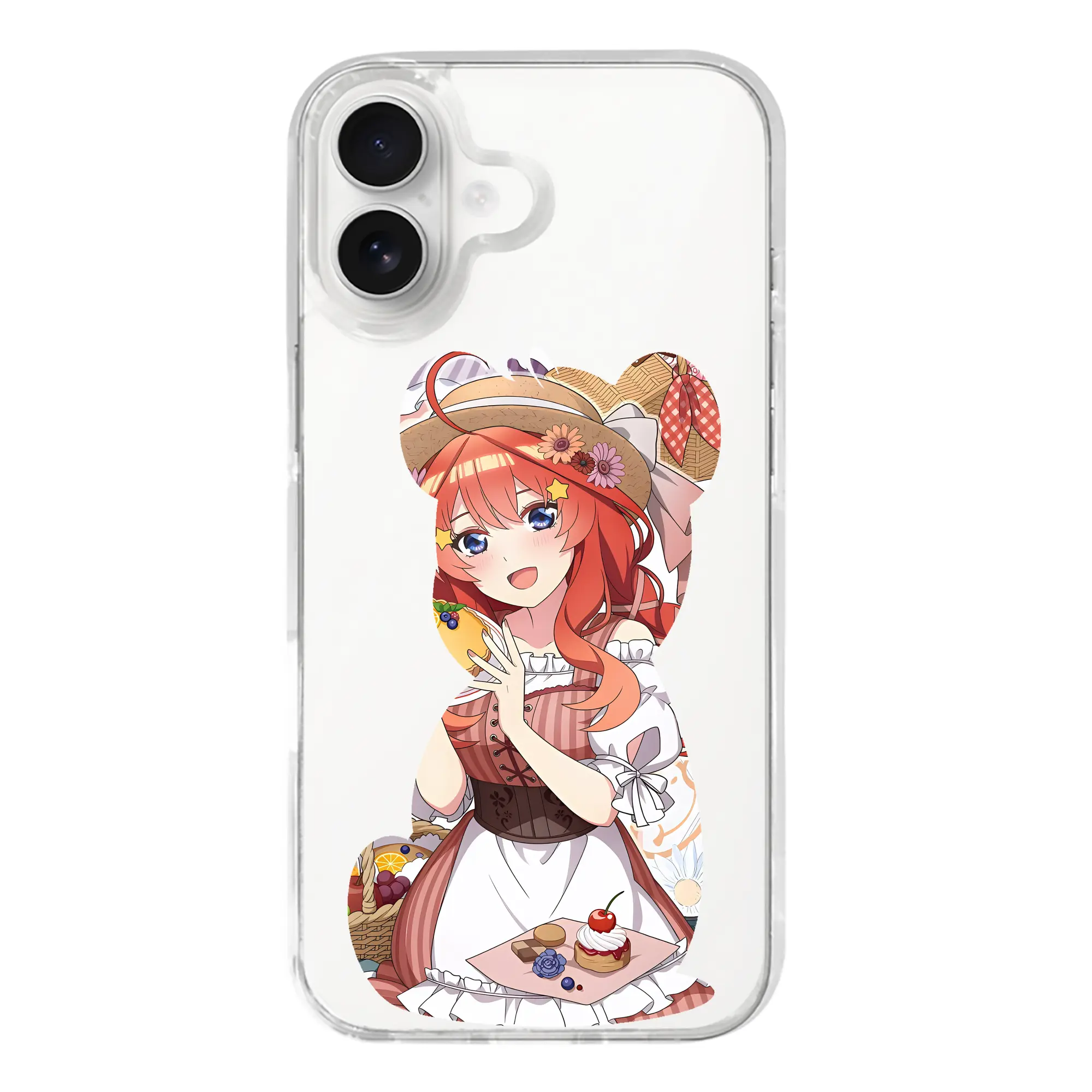 五等分の花嫁 グッズ 中野 五月 - iPhone 17シリーズ 透明スマホケース – 薄型・耐衝撃・精密フィット保護カバー